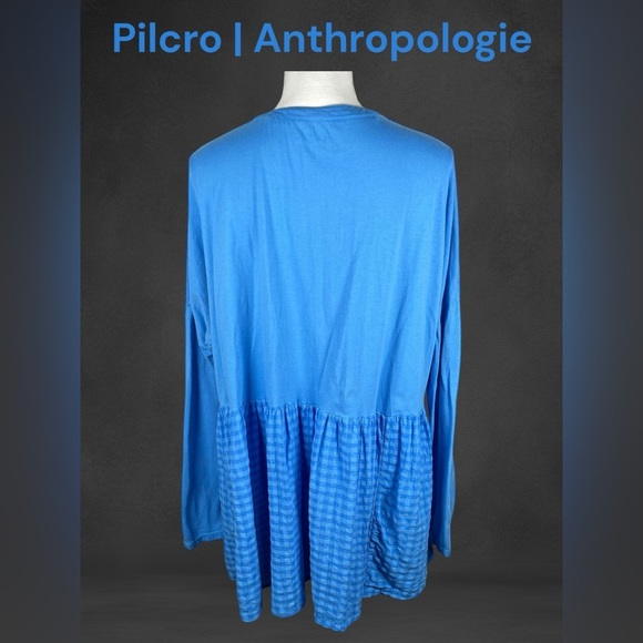 Anthropologie | Pilcro | Long-Sleeve Babydoll Top - Picture 4 of 9